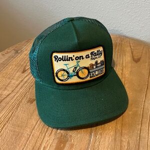"Rollin' on a Fatty" Forest Green Trucker - Never Worn